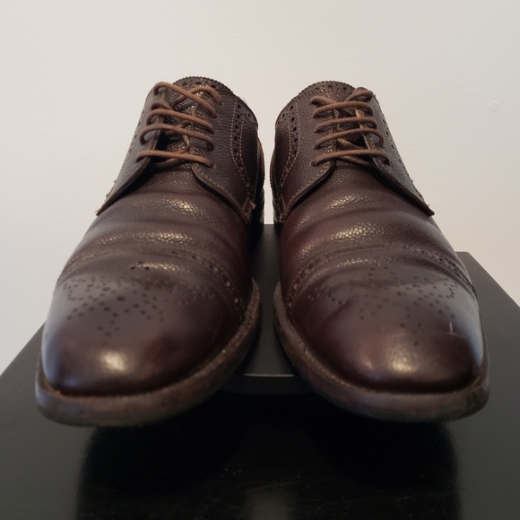 Tom Ford Oxford Shoes Leather Brown Men's Size 10.5T US 11.5 - Picture 3 of 9